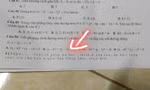 Cô giáo động viên học sinh một câu trong đề kiểm tra, đọc xong ai cũng ấm lòng!