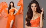 Cận cảnh bộ váy dạ hội Hừng Đông của Hoa hậu Khánh Vân tại Bán kết Miss Universe