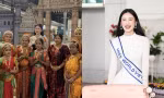 Hoa hậu Ý Nhi được BTC Miss World tiễn ra sân bay, diện áo dài khi về tới Việt Nam