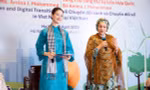 Hoa hậu Bảo Ngọc điều hành phiên đối thoại thanh niên cùng Phó Tổng thư ký Liên Hợp Quốc