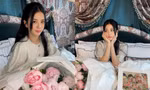 “Công chúa" Jisoo khoe ảnh chụp cùng hoa, netizen cảm thán “hoa còn không đẹp bằng người”