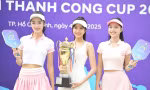 Top 3 Hoa hậu Việt Nam 2024 khoe sắc vóc trong Lễ khai mạc Giải Vô địch Pickleball 2025