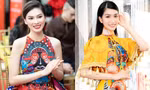 Á hậu Phương Anh - Ngọc Thảo mang không khí Tết đến sớm với trang phục áo dài rực rỡ