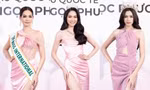 Hoa hậu Đỗ Thị Hà, Á hậu Phương Anh "đại chiến thảm đỏ" với đương kim Miss International
