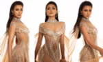 Miss Cosmo 2024: Hoa hậu Xuân Hạnh diện trang phục lấy cảm hứng từ thời tiết