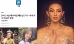 Báo Hàn đưa tin về bản lĩnh vượt qua nghịch cảnh của Miss Grand International Thùy Tiên