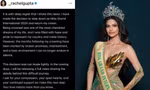 NÓNG: Đương kim Miss Grand International 2024 Rachel Gupta từ bỏ vương miện