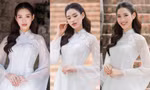 Hoa hậu Đỗ Thị Hà đẹp tinh khôi trong loạt ảnh áo dài, fan bất ngờ với nguồn gốc trang phục