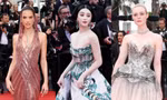 Thảm đỏ LHP Cannes 2023 ngày 1: Phạm Băng Băng chơi trội với thiết kế “điệu hổ ly sơn”