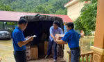 Chung tay cùng tuổi trẻ Lạng Sơn khắc phục bão lũ. 
