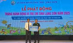 Tập thể, cá nhân ủng hộ Quỹ trẻ em Lạng Sơn. Ảnh: Duy Chiến