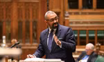 Bộ trưởng Nội vụ Anh James Cleverly. (Ảnh: Reuters)