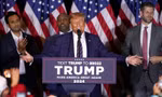 Cựu Tổng thống Mỹ Donald Trump giành chiến thắng dễ dàng trong 2 cuộc bầu cử nội bộ ở Iowa và New Hampshire. (Ảnh: AP)