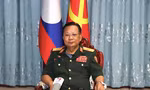 Đại tướng Chansamone Chanyalath, Phó Thủ tướng, Bộ trưởng Bộ Quốc phòng Lào. (Ảnh: KLP)