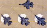 Những chiếc tiêm kích F-16 của Không quân Thổ Nhĩ Kỳ ở Balikesir ngày 22/5/2022. (Ảnh: Getty)