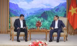 Thủ tướng Phạm Minh Chính tiếp Chuẩn tướng Ahmad Reza Radan, Tư lệnh Bộ Thực thi pháp luật Iran ngày 14/5. (Ảnh: VGP) 