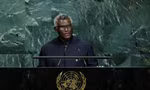 Thủ tướng quần đảo Solomon Manasseh Sogavare. (Ảnh: Reuters)