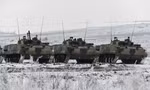 Lực lượng Nga tham gia đợt tập trận ở vùng Rostov hôm 27/1/2022. (Ảnh: Reuters)