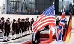 Đón các lãnh đạo G7 xuống sân bay Munich của Đức để dự thượng đỉnh G7. (Ảnh: Reuters)