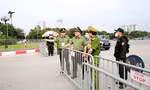 Giám đốc Công an Hà Nội thị sát công tác đảm bảo an ninh trước Lễ khai mạc SEA Games 31