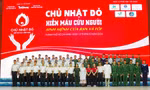 Sôi nổi Ngày hội hiến máu 'Chủ nhật Đỏ' tại trường CĐ Kỹ thuật Hải quân 