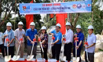 Trung tâm CTXH Thanh thiếu niên phối hợp khởi công xây dựng cầu An Yên 2, tại An Giang