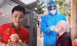 Xếp đồng phục tiếp viên hàng không để hỗ trợ tuyến đầu chống dịch