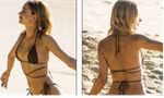 Mẫu 9x Kimberley Garner khoe dáng cực quyến rũ với áo tắm tam giác