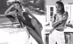 'Thiên thần nội y' Lais Ribeiro bán nude, phô đường cong tượng tạc 'gây mê'