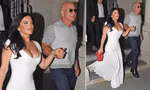 MC Lauren Sanchez khoe vòng một ‘bốc lửa’ trong buổi hẹn hò bạn trai tỷ phú Jeff Bezos