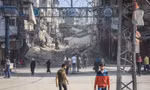 Cảnh tan hoang ở Dải Gaza. (Ảnh: Bloomberg)