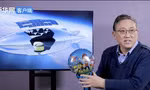 Ông Cheng Wanmin, chuyên gia về công nghệ quốc phòng của Trung Quốc, giải thích về khí cầu trong đoạn phim do Xinhua sản xuất