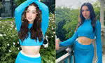 Cùng diện một kiểu áo crop-top, Thuỳ Tiên - Lương Thuỳ Linh khoe trọn cơ bụng nóng bỏng
