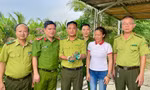 Động vật quý hiếm bất ngờ xuất hiện trong vườn nhà dân