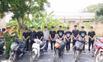 Khởi tố 10 đối tượng chặt biển xe, gây thương tích cho người khác