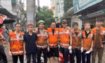 Đội hỗ trợ FAS ANGEL hỗ trợ lực lượng chức năng cứu hộ, cứu nạn trong vụ hỏa hoạn