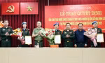 Bộ Công an trao quyết định của Chủ tịch nước cho 3 sĩ quan tham gia gìn giữ hòa bình 