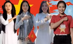 Dàn Hoa - Á hậu Việt đăng loạt video mừng lễ 30/4, dân mạng tấm tắc khen ngợi