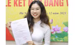 Nữ sinh USSH với hành trình phấn đấu được đứng trong hàng ngũ của Đảng Cộng Sản Việt Nam 