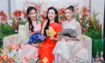 Top 3 Miss UEF 2022 tung bộ ảnh áo dài Xuân kỷ niệm một tháng đăng quang