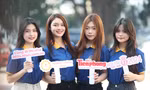 Dàn nữ sinh thanh lịch Trường Khoa học liên ngành và Nghệ thuật rạng rỡ tại Ngày hội tuyển sinh Hoa hậu Việt Nam 2024 