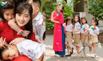 Ngắm nhìn nhan sắc như hoa hậu của cô giáo tiểu học gây sốt MXH thời gian qua