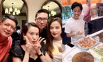 Cường Đô La vào bếp nấu tiệc chiêu đãi bà xã, Trương Ngọc Ánh gặp gỡ vợ chồng Bình Minh