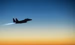 Một chiếc F-15E của Không quân Mỹ bay ở Iraq năm 2014