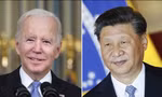 Tổng thống Mỹ Joe Biden (trái) và Chủ tịch Trung Quốc Tập Cận Bình
