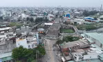 Tái thi công cầu ở cửa ngõ TPHCM sau 5 năm 'đứng hình'