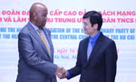 Bí thư thứ nhất T.Ư Đoàn Bùi Quang Huy tiếp đoàn đại biểu cấp cao Đảng Cách mạng Tanzania