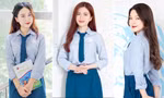 Top 10 Hoa khôi Ngoại giao khoe sắc với đồng phục