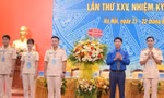 Thiếu tá Bùi Mạnh Hùng tái đắc cử Bí thư Đoàn Công an Hà Nội