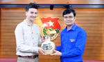 Bí thư thứ nhất T.Ư Đoàn tiếp xã giao Chủ tịch Liên đoàn Thanh niên Dân chủ Thế giới 